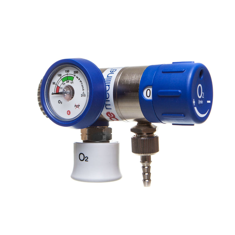Mediselect reduktionsventil 21,8" QC