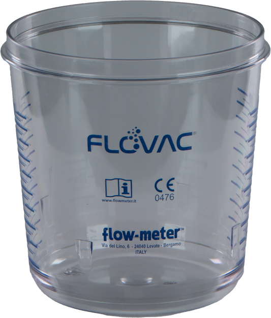 FlowMeter sugeglas til sugposer Flovac